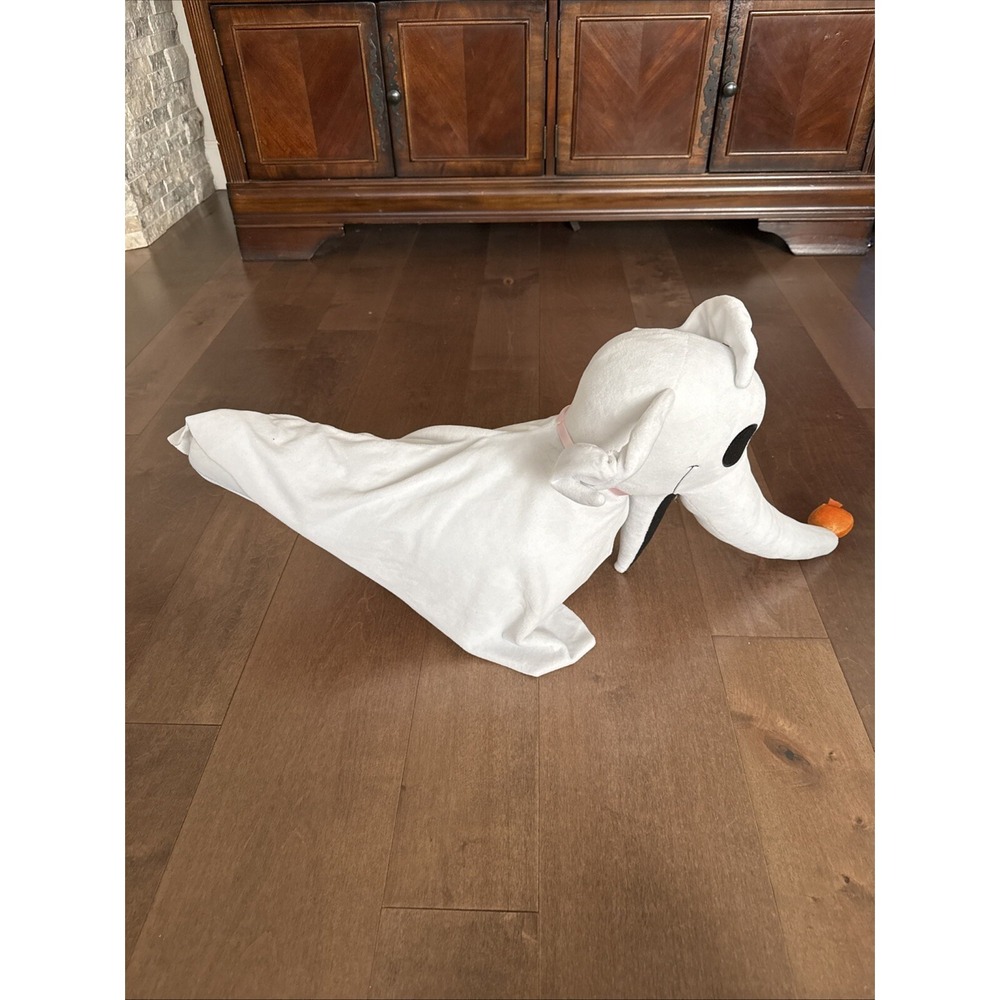 Used Disney Nightmare Before Christmas Zero Ghost Dog Plush Halloween Greeter 29